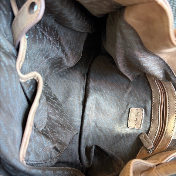 Kenzie Bag Brown Patchwork Design - Picture 5 of 11